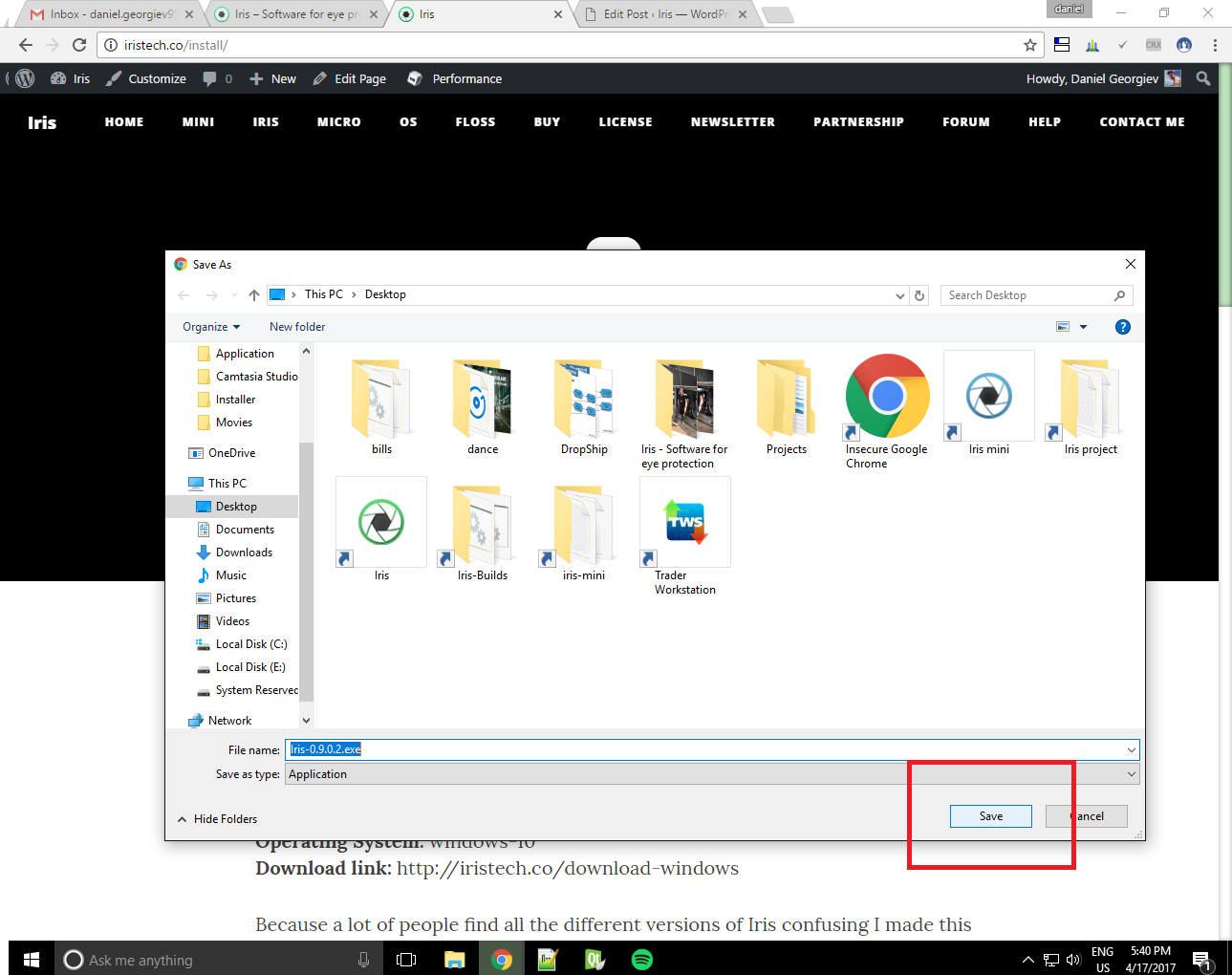 progress of downloads windows 10